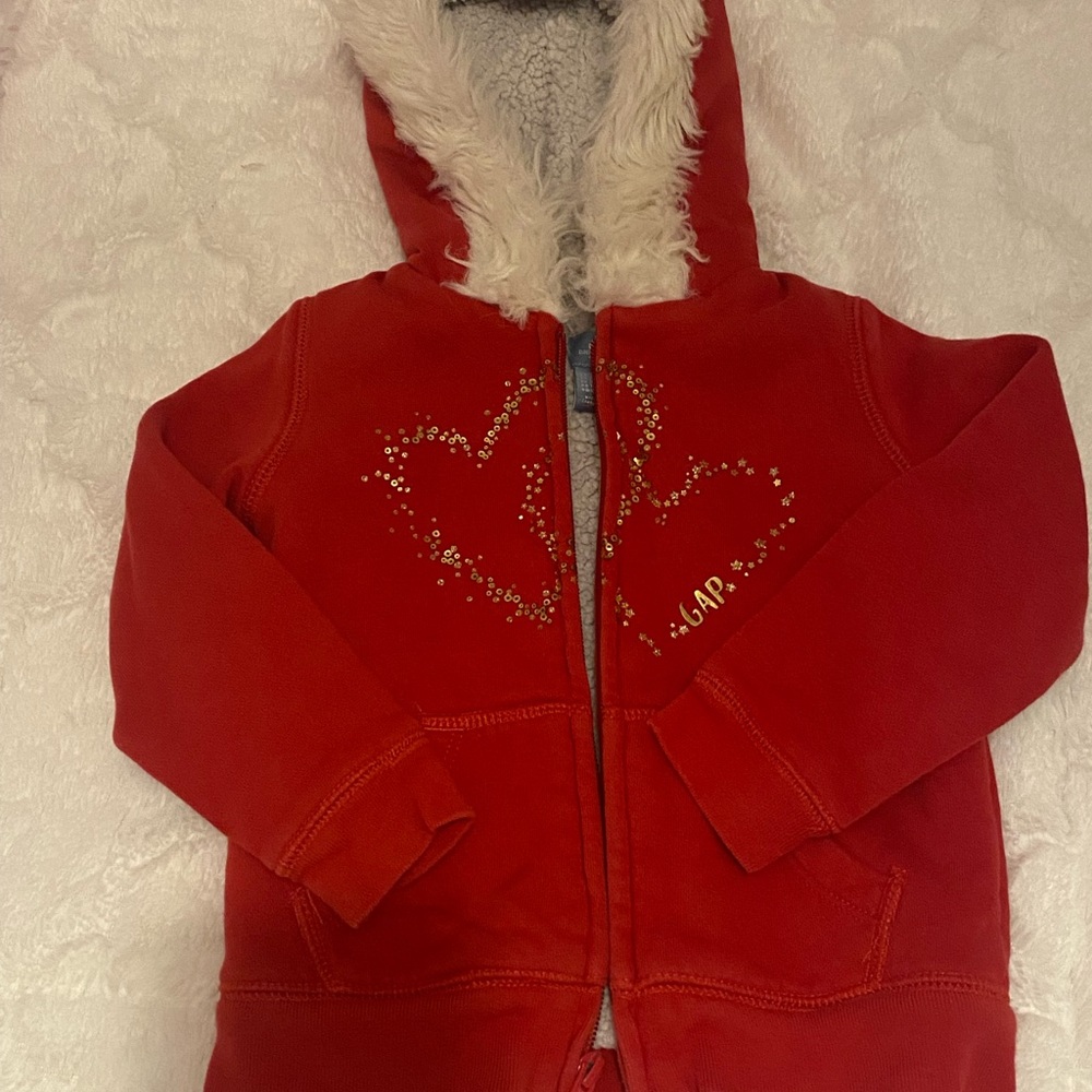 Gap toddler Sherpa sweatshirt